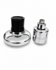 Wellon Shower Filter for Bathroom with Replaceable Cartridge | Helps Reduce Chlorine, Sediment & Hard Water Effects | Chrome Finish